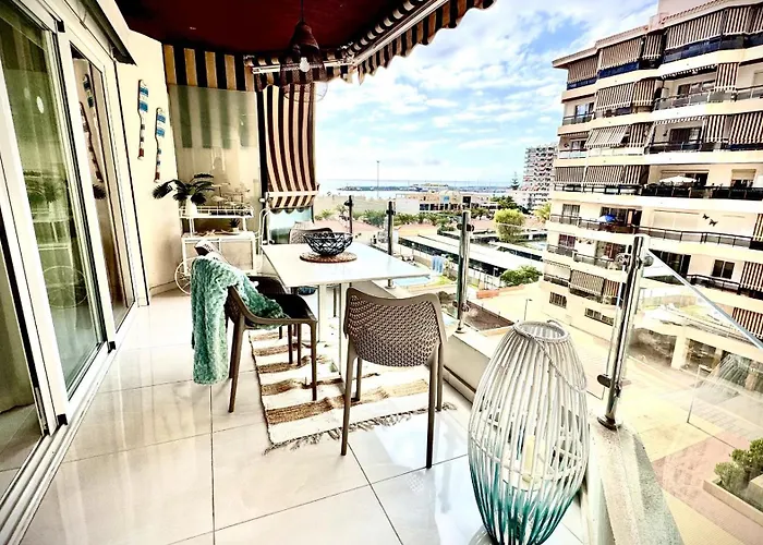 דירה Luxury Bahia Sea Views By Deihu Experiences